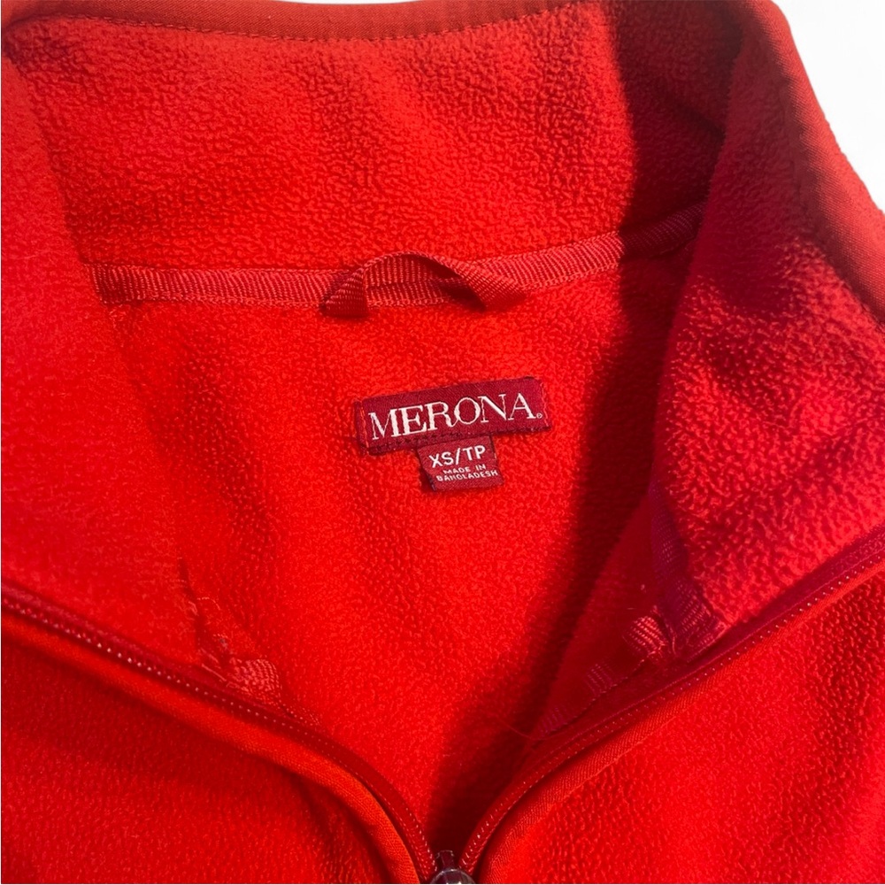 Red Fleece Jacket - Picture 2 of 5